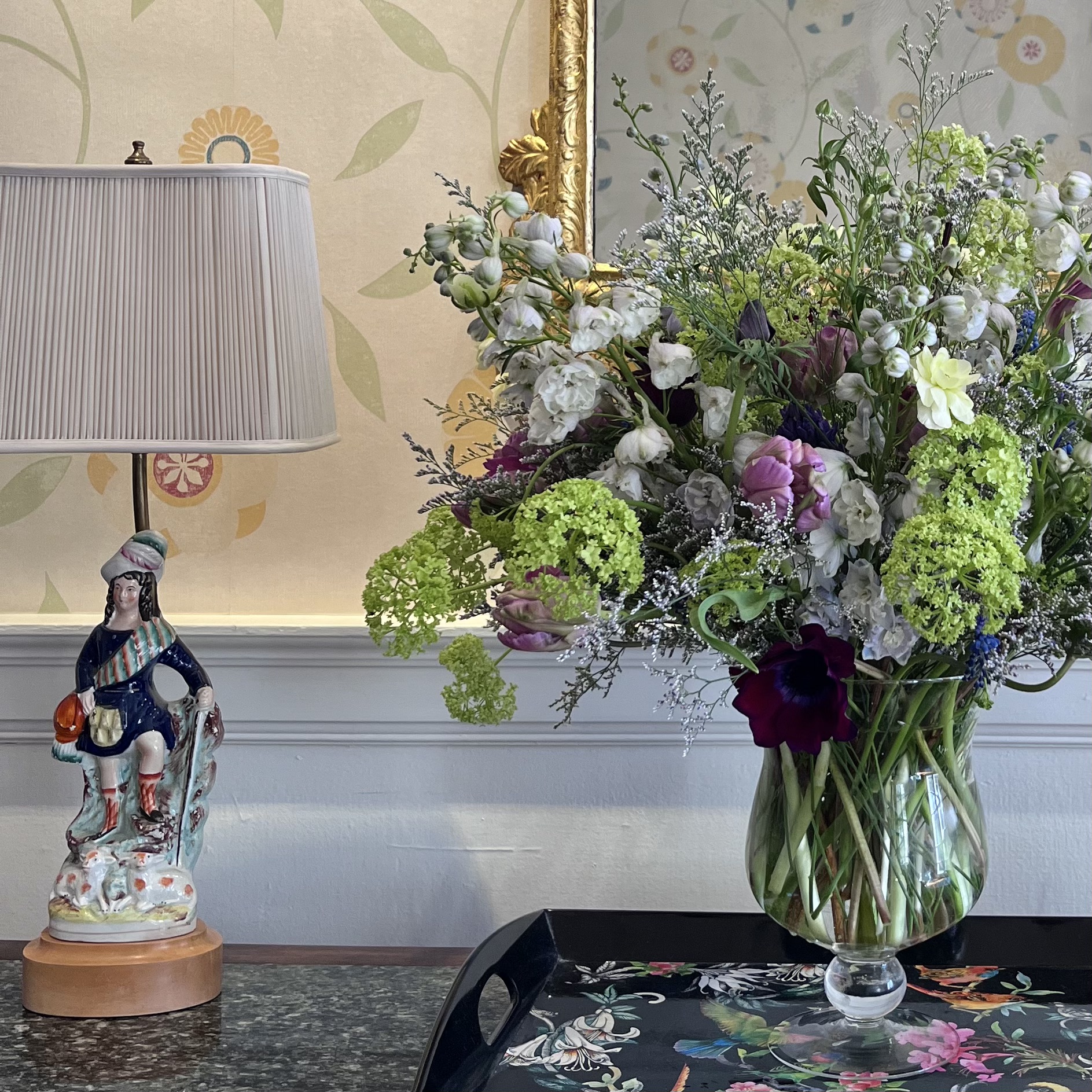 Wild garden arrangement