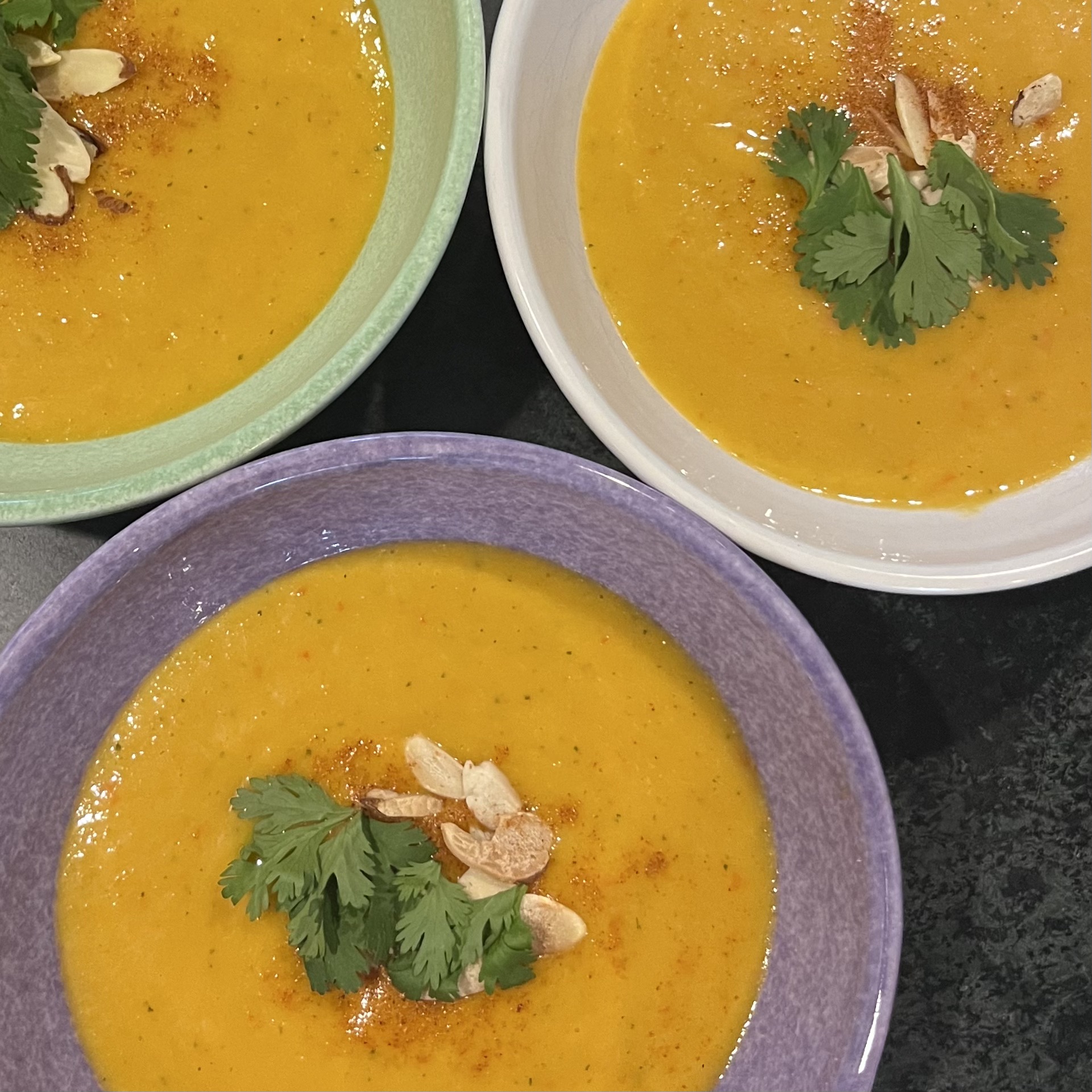 Mango gazpacho